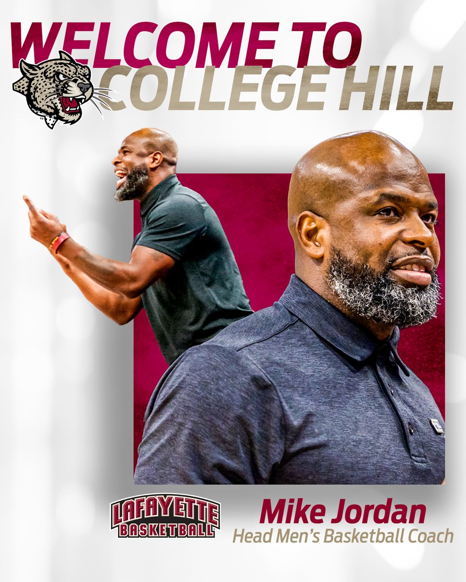 Lafayette Athletics (@goleopards) on Twitter photo A new era on College Hill.
Lafayette College welcomes Mike Jordan as <a href="/LafayetteMBB/">Lafayette Hoops</a>’s Head Coach 👏
📰 gopards.co/NewMBBCoach
#RollPards A new era on College Hill.
Lafayette College welcomes Mike Jordan as <a href="/LafayetteMBB/">Lafayette Hoops</a>’s Head Coach 👏
📰 gopards.co/NewMBBCoach
#RollPards