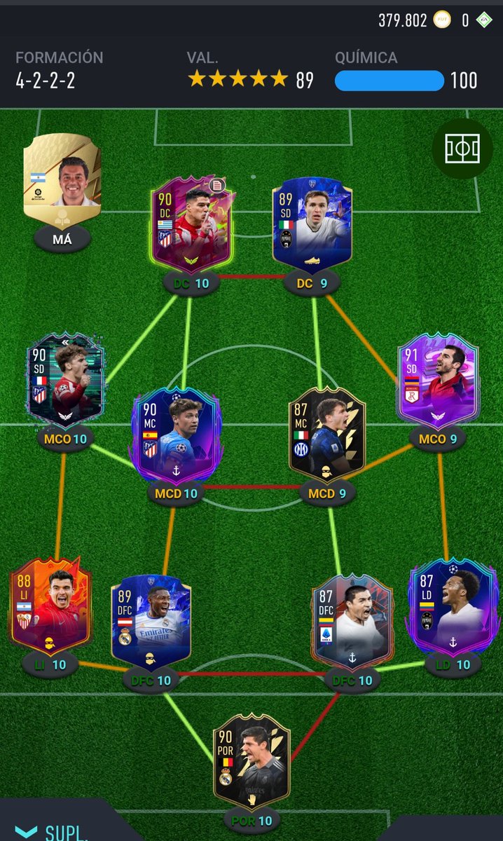 leoRoman14's tweet photo. @FutSheriff Recomendaciones?? Tengo 400k, la mayoría trans. Xavi? Verón? https://t.co/1NJSgYb6iK