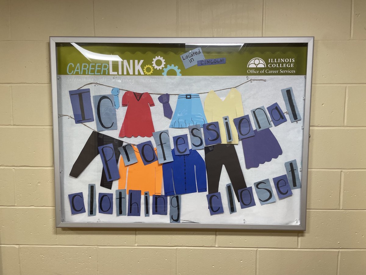 TrueBlueCareers's tweet photo. Hello everyone! We wanted to share an update on our bulletin board. If you want to check it out in person, then go to Baxter and the board is next to Mondo's! #crel #iccareerservices #bulletinboard #IllinoisCollege https://t.co/1D3RMlHAj4