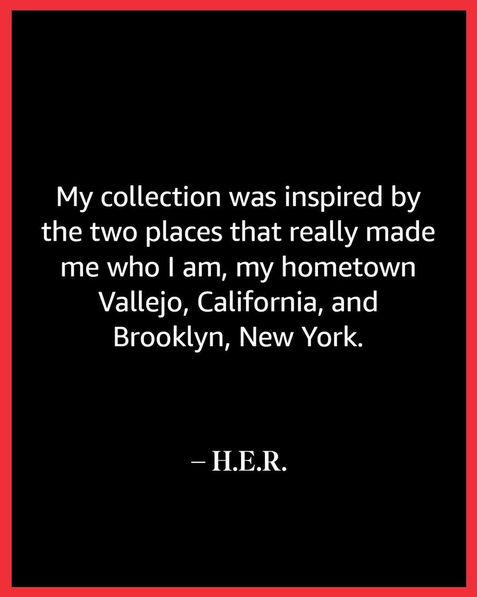 HERMusicx's tweet photo. #HERxTheDrop collection is live and only available for 30 hours!
Shop now: https://t.co/PAVJS68c9b #AmazonTheDrop https://t.co/tGytSONWjp