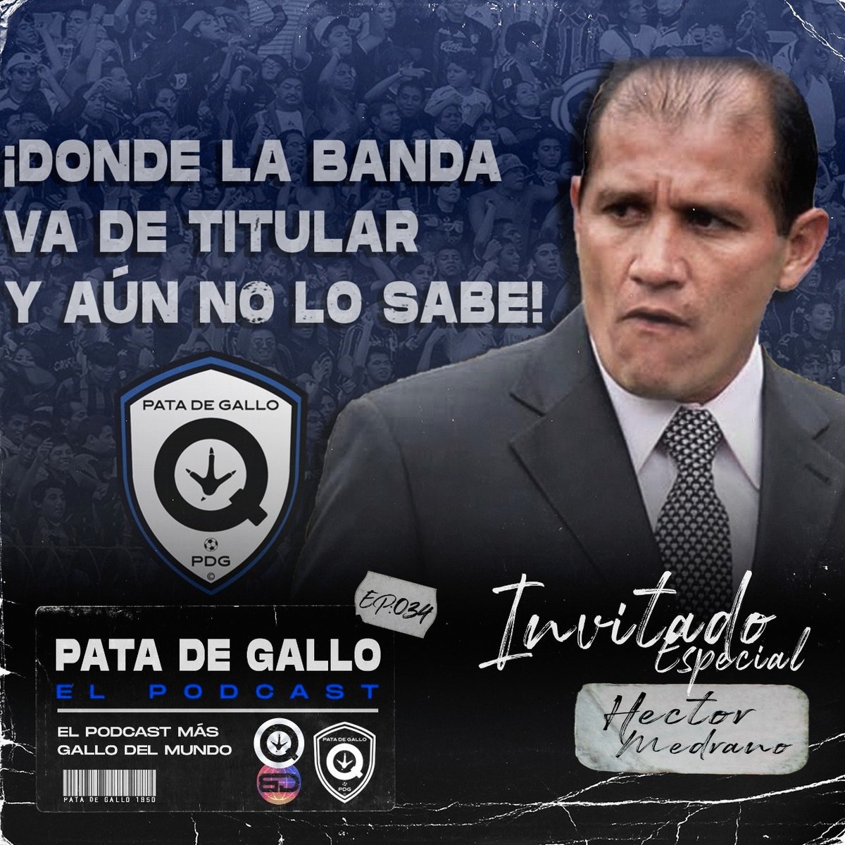 Muchas felicidades a un Gallo 🐔 que nos regaló un ascenso, gracias por tanto. Por quererte tanto a estos colores que no te olvidan. 
Un abrazo futbolero, gracias Profe Medrano 💙🖤 <a href="/hectormedrano66/">Hector Medrano</a>