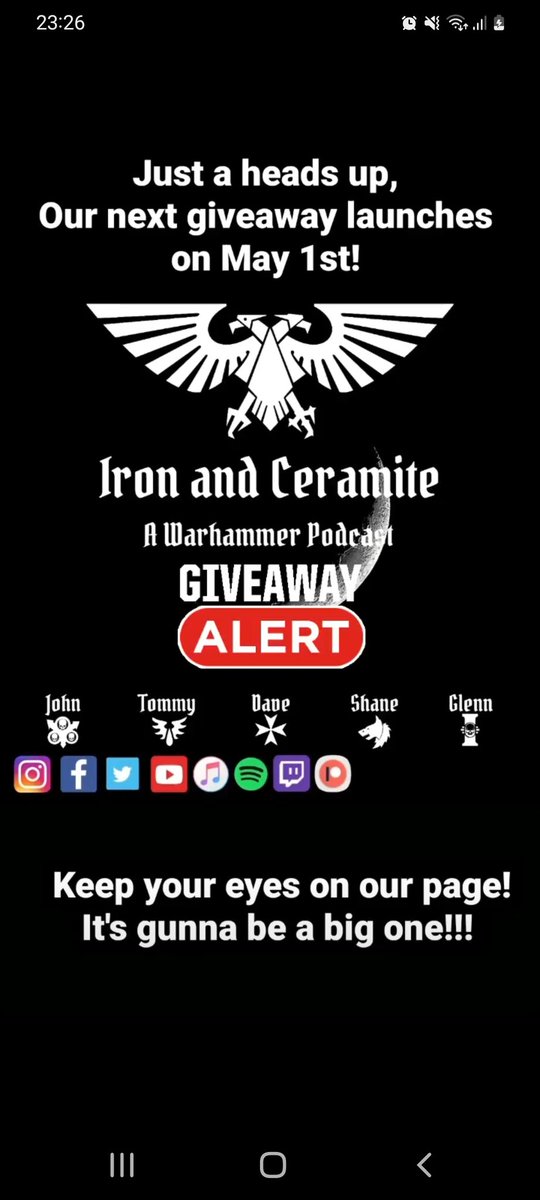 Iron and Ceramite tweet media