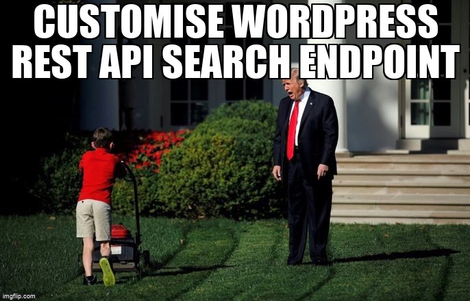 overflow_meme's tweet image. Customise Wordpress Rest API Search endpoint stackoverflow.com/questions/7166… #wordpressrestapi #wordpress