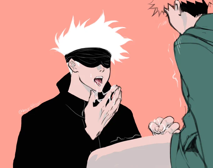 [ goyuu 五悠 / r-18 nsfw ]
thank you for 15k followers 😭💙🧡 i wanted to draw gojou's tongue and the rest came naturally 