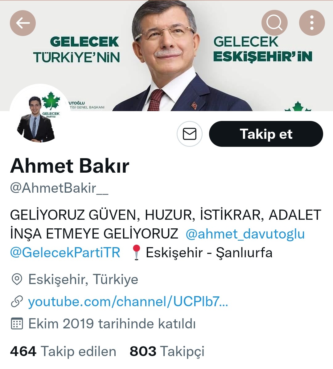 debuffer2's tweet image. Önce: itibar değil israf 
Sonra: israf değil itibar 

Ahmet Davutoğlu ve Gelecek Partisi budur.
Bu kadarcıktır.