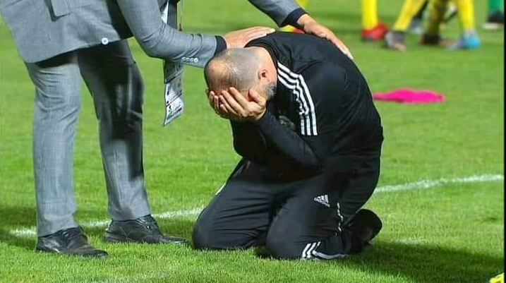ennaharonline's tweet photo. بلماضي ينهار بعد الفشل في بلوغ مونديال قطر https://t.co/YWRPrWgedu