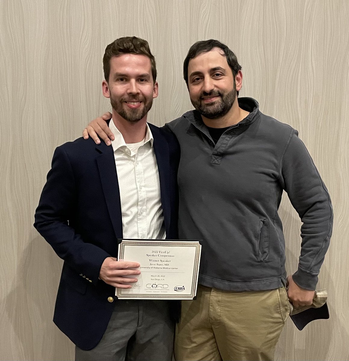 Only possible with the support of Erika Raper and the mentorship of some of the best lecturers in the country <a href="/CKhouryMD/">Charles Khoury, MD MSHA</a>. Grateful and honored to be on this team.