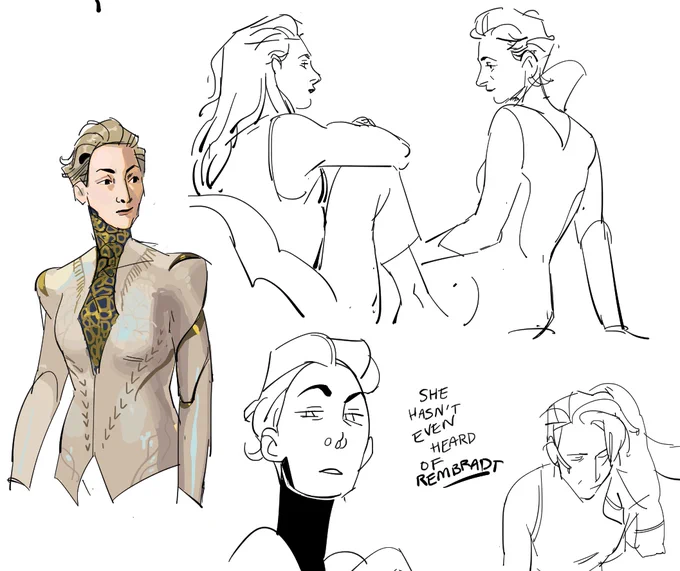 horizon forbidden west spoilers //

more tilda break sketches bc im obsessed :) 