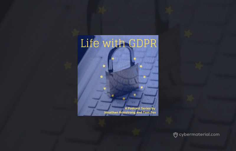 Cybermaterial_'s tweet photo. 🚩 Life with GDPR - #Podcast - https://t.co/ddydDw1GV3 - #cybersecurity #infosec #cybermaterial #Entertainment #GDPRPodcast #LifeWithGDPR #Podcasts https://t.co/tC5qMiBMci