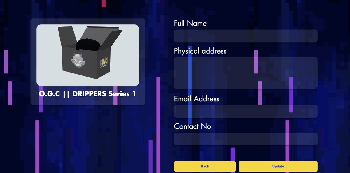 cryptolander's tweet photo. It's been a while since i tweeted.
Am ganna say little and let these images give you a sneak peak what's to come.
@nftsnapback is almost here #NFTCommmunity.
The wait will soon be over @NFTland @cloudwhite @UnofficialPunks @drippieverse.
#NFTfashion #NFTs #digifizzy https://t.co/DyiZuydxy5