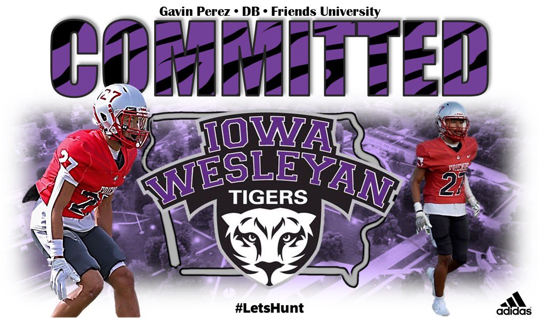 GavinPerez_5's tweet photo. I just want to thank all the coaches that have reached out to me during the transfer process. After much talk with my family, I have decided to transfer to Iowa Wesleyan University! @CoachDaniels_IW https://t.co/zJj0O8iwzw