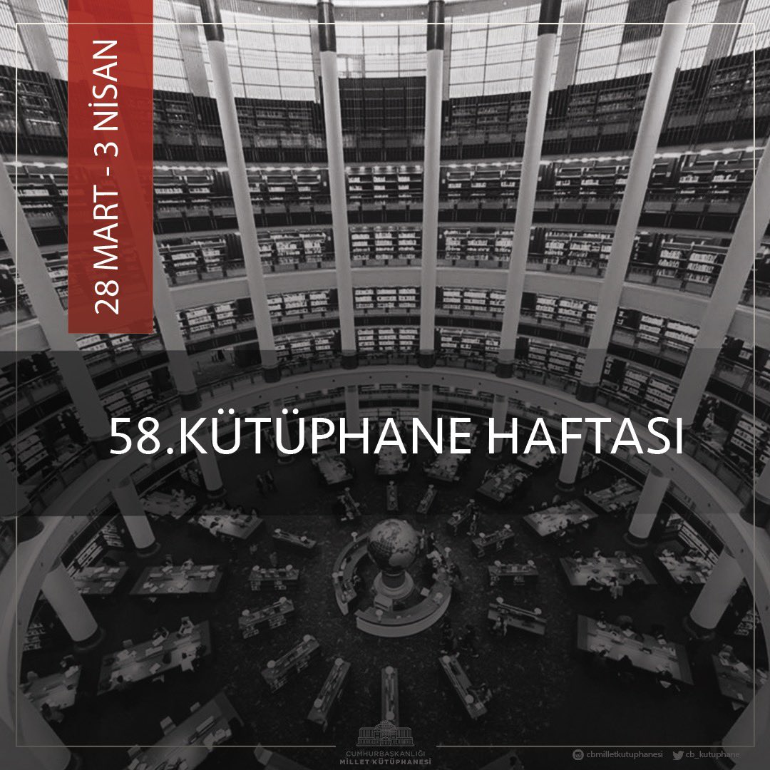 58.KÜTÜPHANE HAFTASİ KUTLU OLSUN