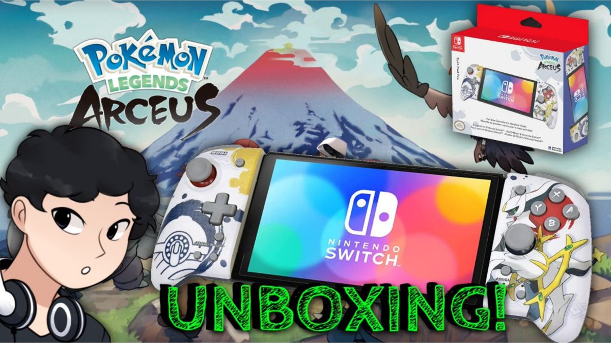 Sojan_Nedos's tweet photo. Watch our #Video of #HoriPad #Pokemonlegendenarceus #NintendoSwitch #Controllers #Unboxing on #YouTube now!
https://t.co/JnXdo4xOlN https://t.co/QKHJG3OFkL