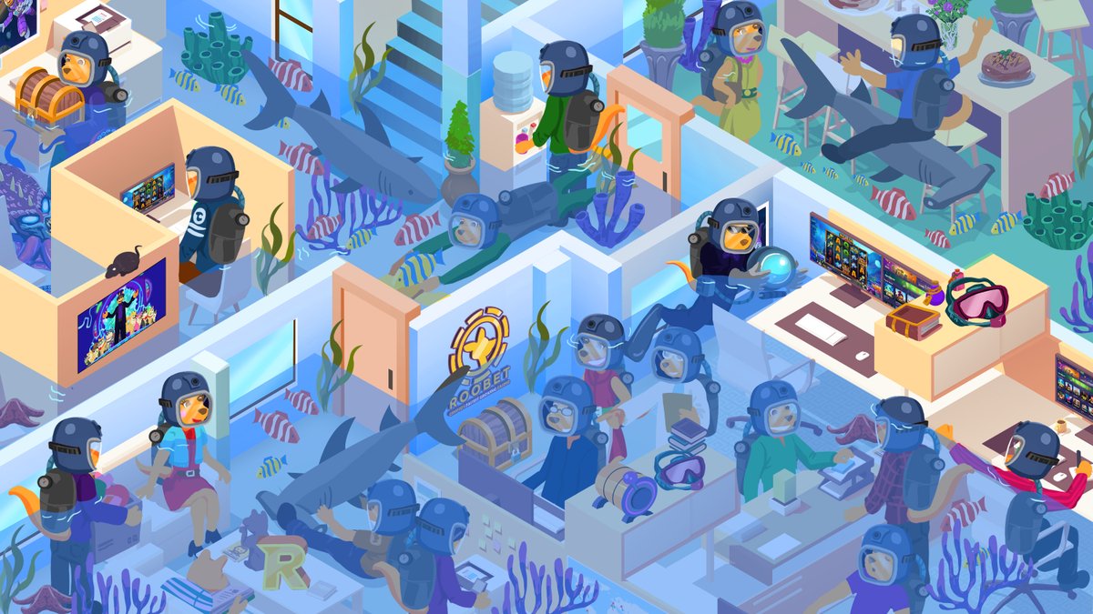 The Kraken has been released on another floor of Roobet HQ! 🦑

Spot the Kraken for a chance at some balance! 💰

Play Now: roobet.com/game/pragmatic…