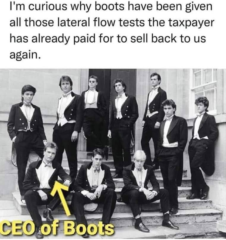 R1100GSBlueNose's tweet photo. Yes, I've checked, he is a senior vice president at Boots. His name is Sebastian James, son of hereditary peer Christopher, 5th Baron Northbourne. He was educated at Eton and Magdalen, Oxford.  It's a club. You're not in it. https://t.co/GGUhIId3wA