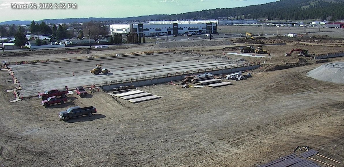 Preparing to pour the slab at Crown Wests newest development, Barker Logistics Center. Phase one at 131,000 SF will be delivered Summer 2022. Contact Chase Breckner at 509-924-1720 for more information. #development #realestate #commercialrealestate #spokanebusiness