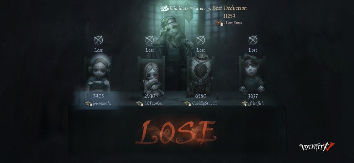josemapahee's tweet photo. I'm playing Identity V. Fancy a game? https://t.co/Khhl2Pw2Gr