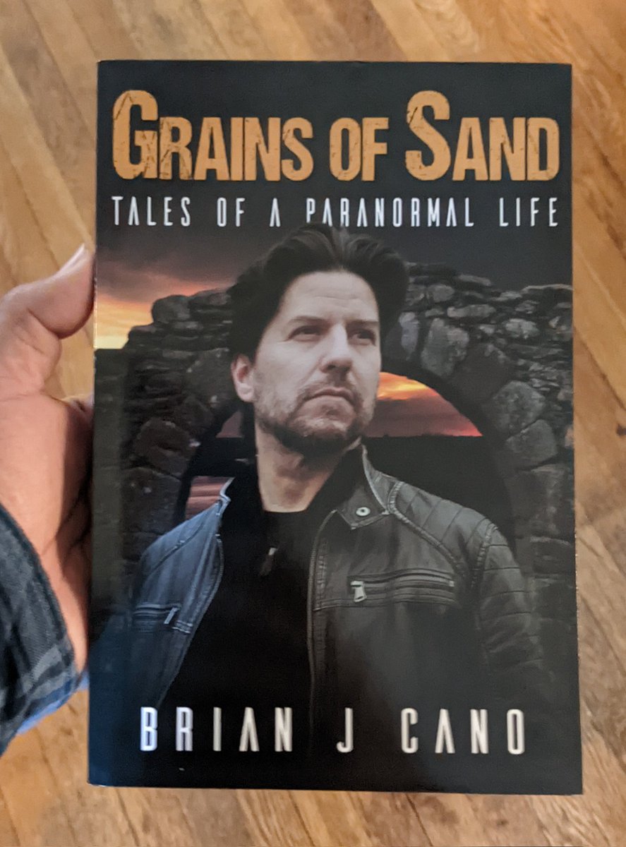 JonGoeldner's tweet photo. Oh it arrived !!! So stoked to read this! #BrianJCano #paranormal https://t.co/Mx924XHG3a