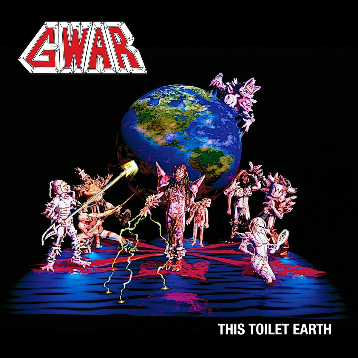 ThisDayInMETAL's tweet photo. Mar 29th 1994 #GWAR released the album “This Toilet Earth” #JackTheWorld #BadBadMen #PocketPool #Pepperoni #HeavyMetal 

Did you know...
It was the first Gwar album to be censored. https://t.co/6kJkQijpPK
