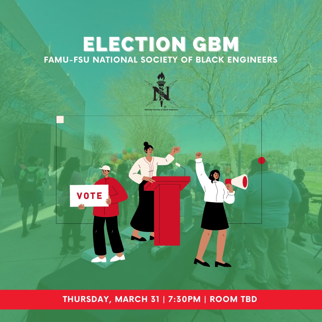 THIS THURSDAY🗣 at 7:30pm👀 come out and interview the nominees for the 2022-2023 NSBE Admin Zone‼️However, you MUST be a dues paid member to participate in the voting process❕Dues are $15 to cashapp to $FAMSTATE💸💸