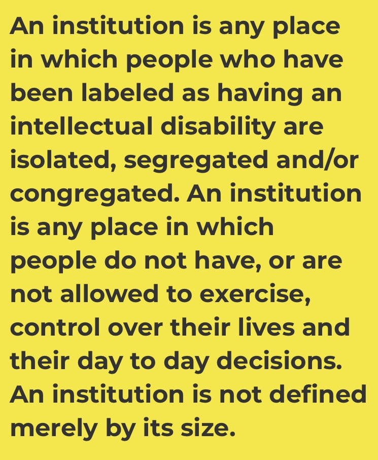 March is monumental for people with developmental disabilities. In 2007 the UN Convention on the Rights of Persons with Disabilities is adopted and in 2009 formal institutions are closed in Ontario. These plights are not possible without self advocates, families, and allies.