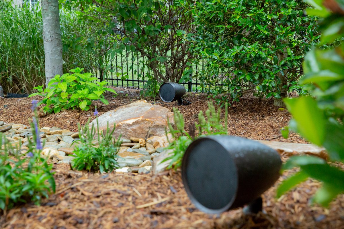 AutoLivingSolut's tweet photo. Spring, is that you? 🐞
Time to start thinking about our outdoor spaces. Outdoor speakers blend in with your landscape while delivering quality balanced sound for you to enjoy. 
#outdoor #yegyards #SmartYards https://t.co/hN1urX7icE