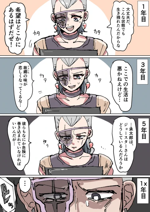 待ち続けた男の戦い #jjba