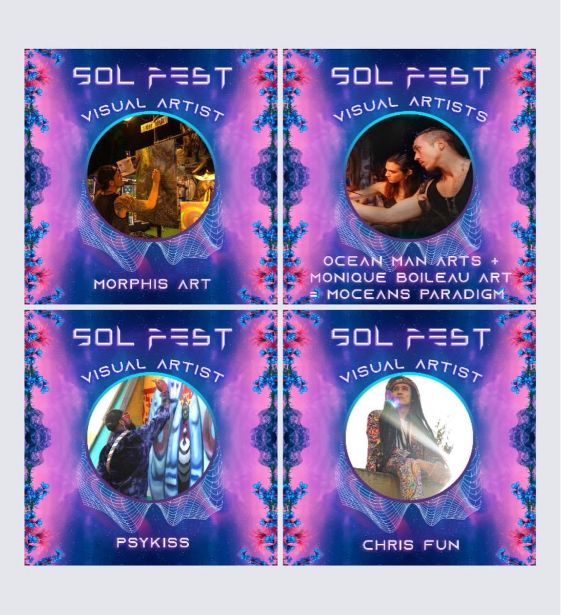 meta_amp's tweet photo. Announcing our first round of visual artists with live painters, muralists, and more to come!
#solfestfl #livepaint #VisualArt https://t.co/uGzwfYlk3G