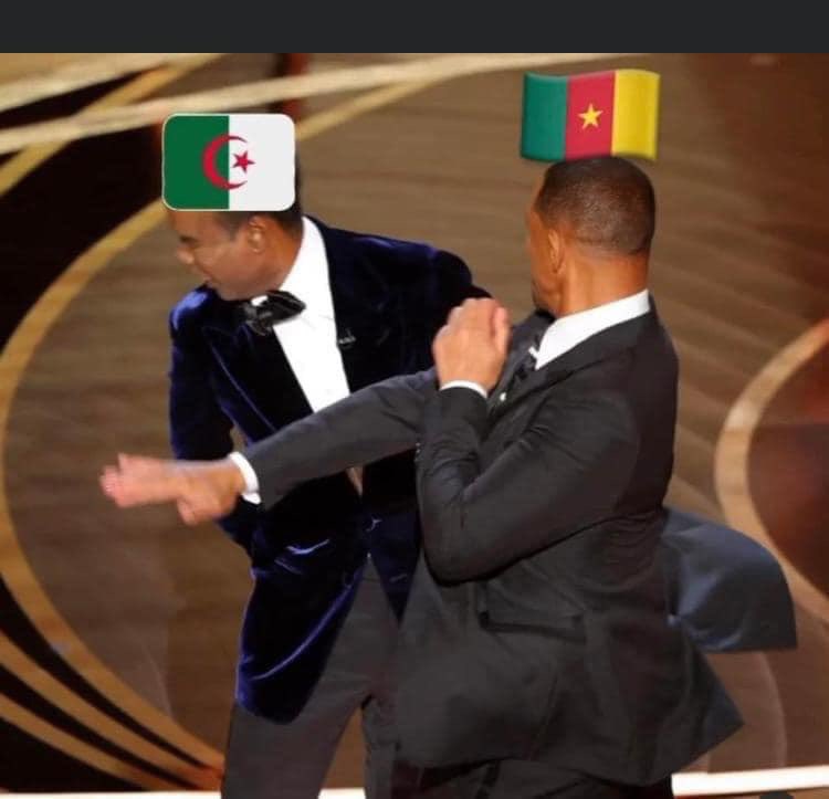 AllezLesLions's tweet photo. « Le nom du Cameroun fait quoi dans ta bouche ? » 💥🇨🇲

#ALGCMR https://t.co/6XwJeVWTQ6