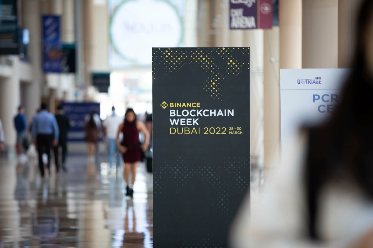 binance's tweet photo. #BinanceBlockchainWeek Day 3 pending... https://t.co/hSD5A0pqY8