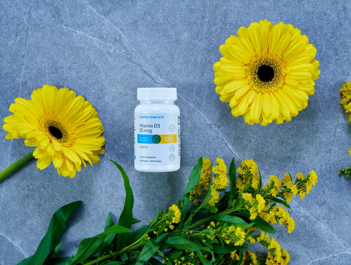 CooperAerobics's tweet photo. Another vitamin D benefit. Did you know people deficient in #vitaminD have a higher risk of #colorectalcancer? Read about this correlation with colon &amp; rectal cancer #prevention: https://t.co/JdyamSnRa7. 
#ThePillbox #coopercomplete #coloncancer #vitamins #coloncancerawareness https://t.co/LVGn9mHb7Q