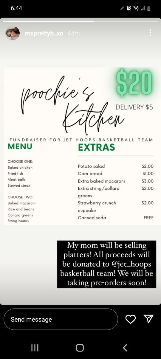_JonnyJETSon's tweet photo. Poochie is making platters!!! 😋😋 tap in!!!

#JetHoops @PaperChaser_P @msprettyb_ https://t.co/ATisEcGO5s