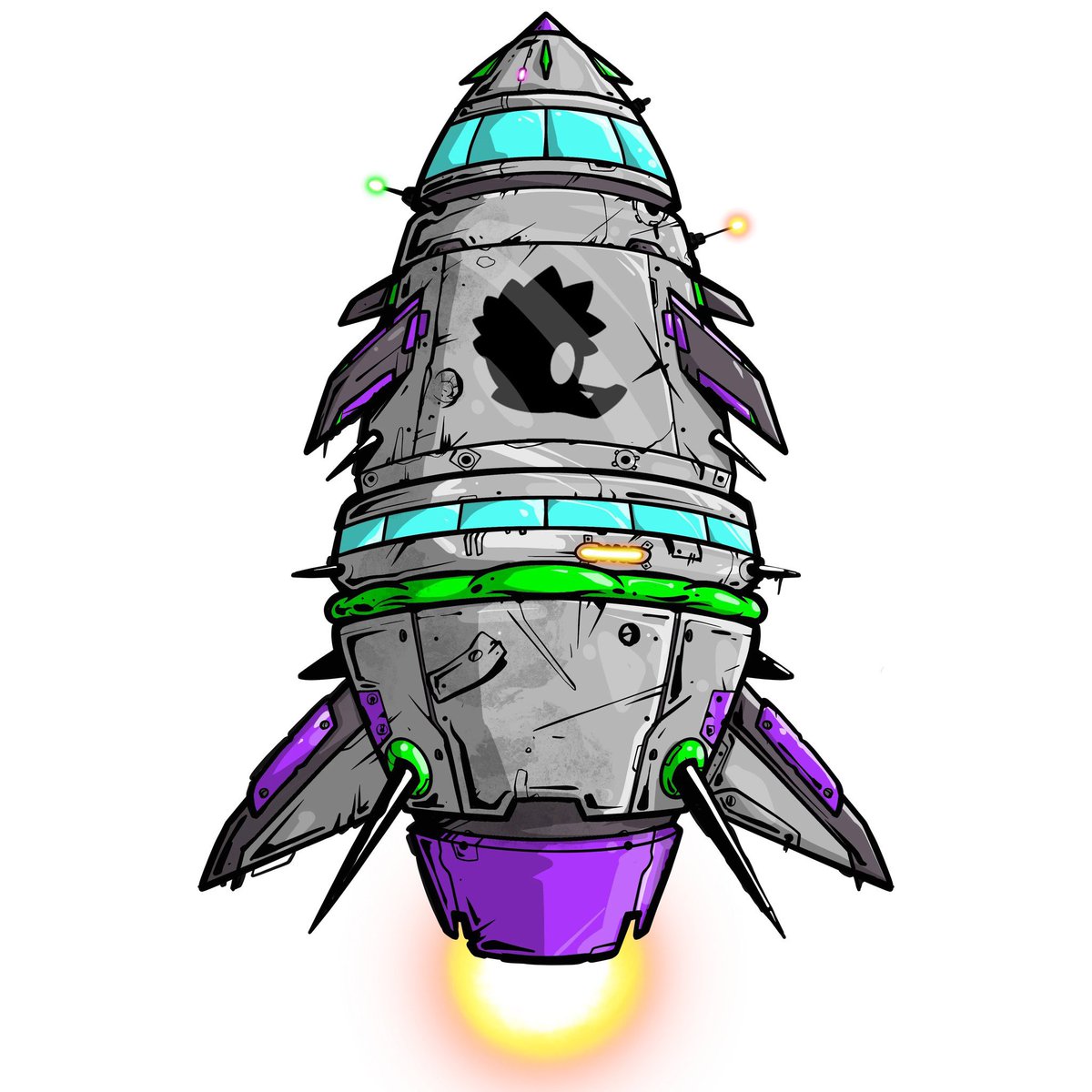 EvyPepi's tweet photo. Hop in, Degens! We’re headed to the Moon!! https://t.co/1Y2HX1mpp5