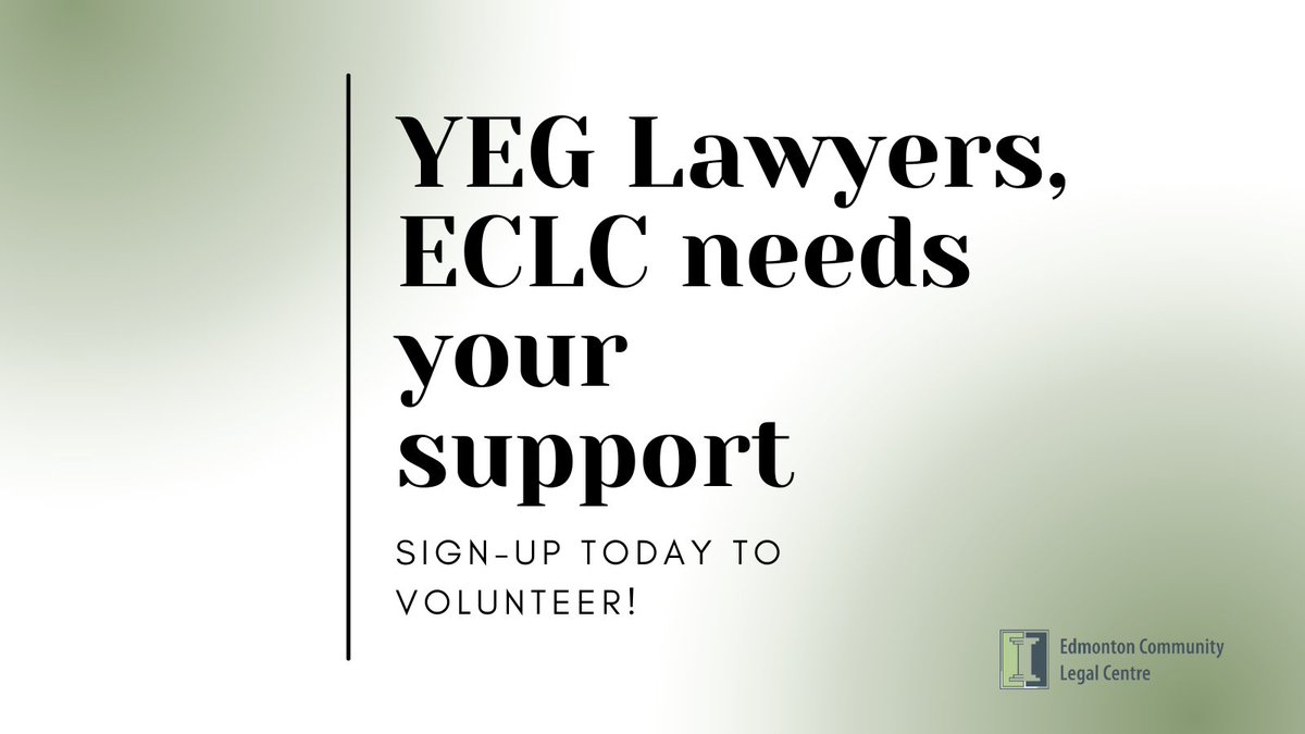 Edmonton Community Legal Centre (ECLC) tweet media