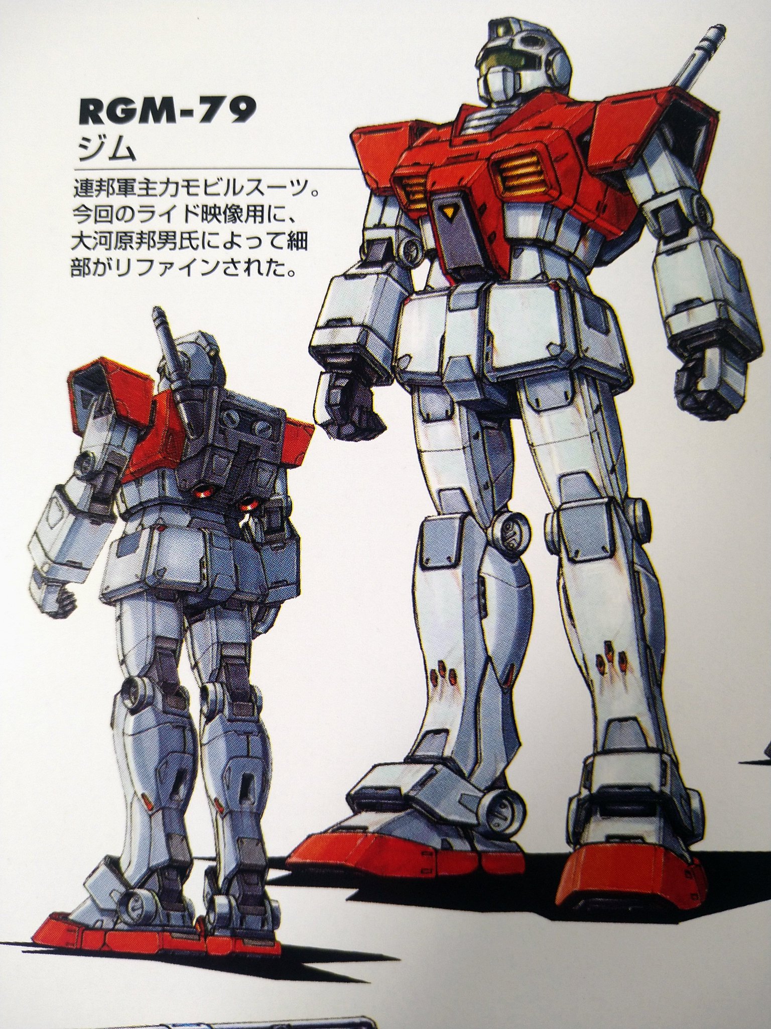 1/144 HGUC ガンダム・ザ・ライド 限定版ジム: ちょっと作りすぎ