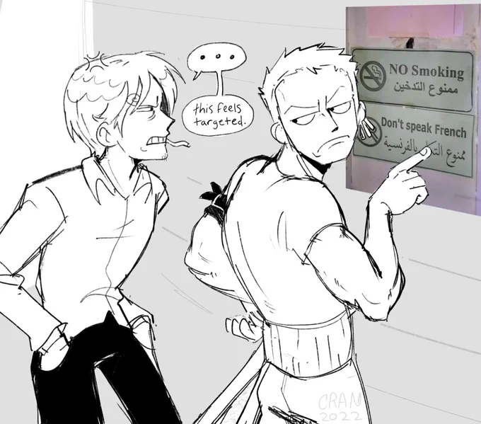 zoro needs to take a class on workplace bullying 

(based on a textpost i can't find) #onepiece #onepiecefanart 