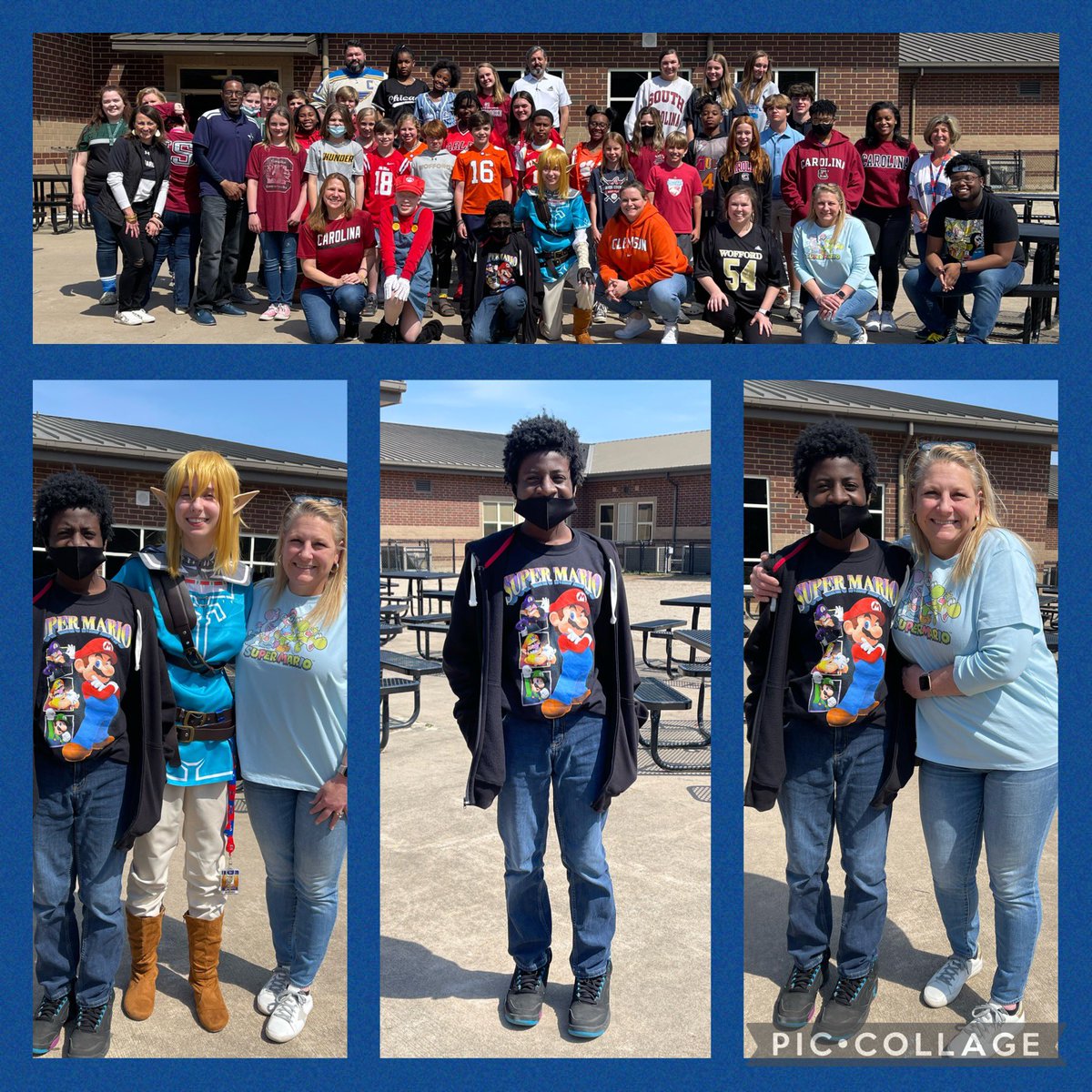 SeeTheAble1's tweet photo. What a fun day celebrating Amair for #SpiritWeek!!! Games and Gamers Day was a success!!! โพ๏ธ๐พ๐ฅ๐ฎ๐๐ป๐๐ฑJust a reminder that this Spirit Week is #StudentDriven, #StudentCreated, & #StudentLed!!! ๐๐ป๐ค @CraytonMiddle @Rosita1322 #SCUnified #R1Unified https://t.co/DVfaeHmR6E