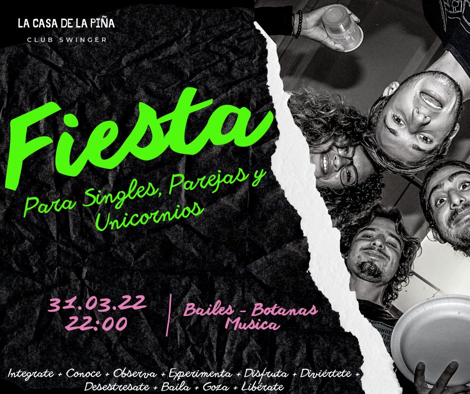amigosswmx's tweet photo. Nos vemos el #Jueves con nuestra fiesta de singles, parejas y unicornios! https://t.co/X0Fp7LivWz