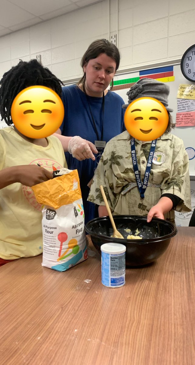 MsTravis12's tweet photo. We loved reading “Save Me a Seat” by Gita Varadarajan and Sarah Weeks SO MUCH that it was a must to follow the recipe for Naan Khatais in the back of the book. 
Students discovered what cumin tasted like, a key ingredient in these Indian shortbread cookies! https://t.co/lBeuRrVmuz