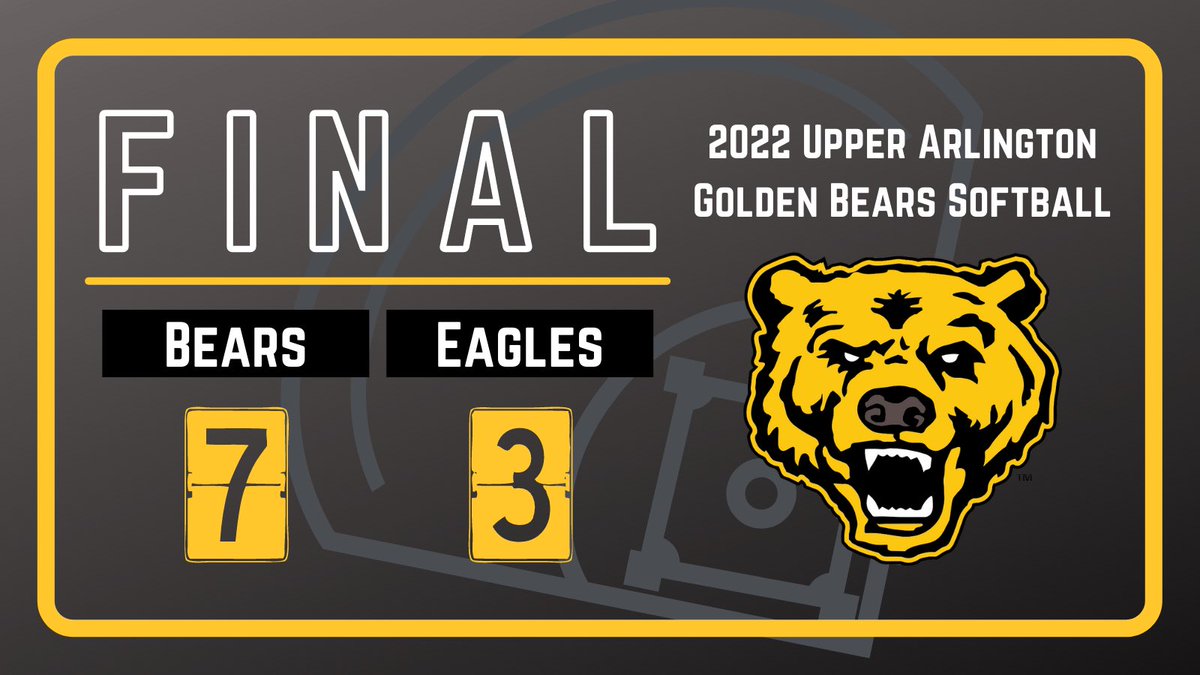 UABearsSB's tweet photo. Won the first game on our new field! #GoBears https://t.co/GRYWTLRJSW