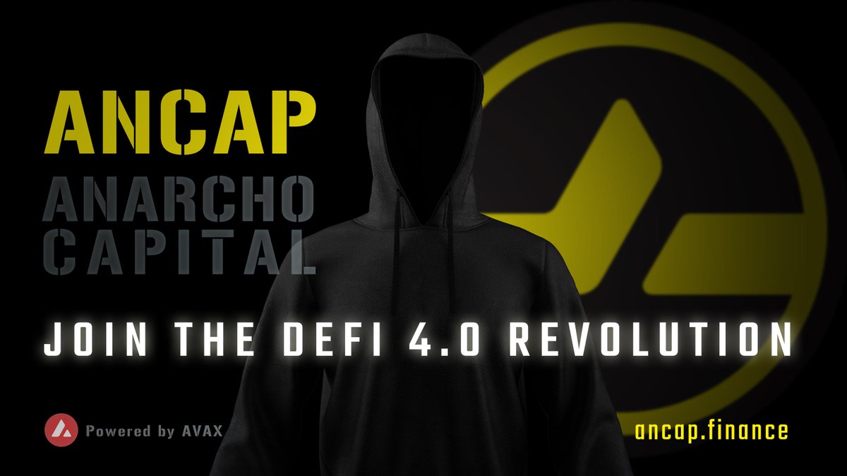 ATHena_DeFi's tweet photo. Guys, @ANCAP_Finance is the 1st scalable, trustless low-risk wealth management as-a-service on #AVAX
The key 🔑 to this #Defi 4.0 protocol is #DFaaS (Delegated Farming-as-a-Service)
$ANCAP is ✅Un-ruggable ✅Community Owned
💬https://t.co/O2EFyjyo85
🌐https://t.co/ZKm3SRGRi3 https://t.co/FHvpftAyVG