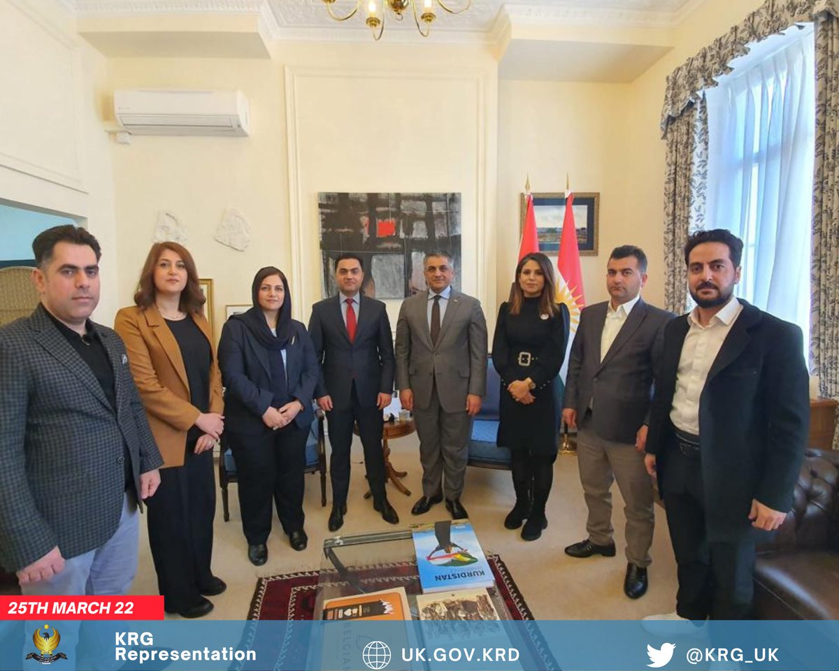 karwanTahir's tweet photo. Pleased to warmly welcome @KurdistanParl delegation of the #education committee, where they had 3 constructive days of meeting MP &amp; Peers &amp; varus education institutions, exchanging views &amp; expertise to enhance the education sector &amp; more cooperations. https://t.co/311YQU7W9d