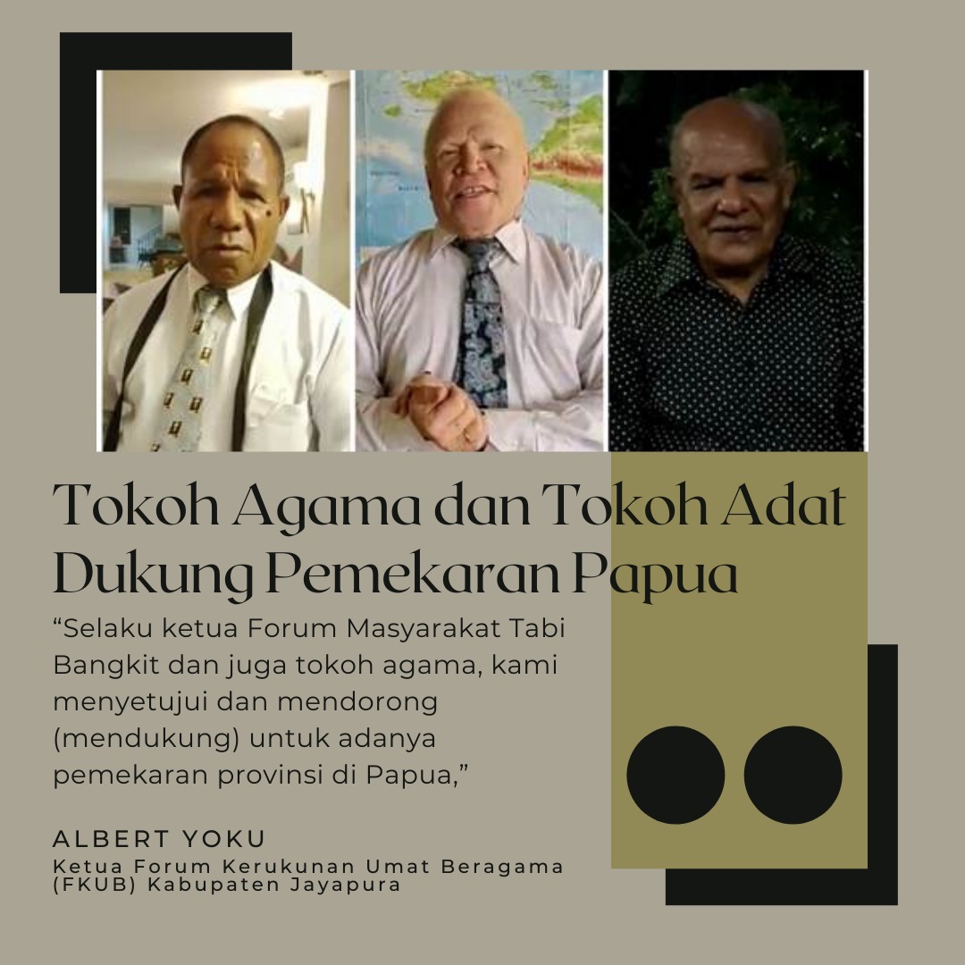 andreramadhan93's tweet photo. Tokoh Agama dan Tokoh Adat dukung pemekaran Papua, Prokes Ibadah Tenang https://t.co/Hi4S9FyCQK