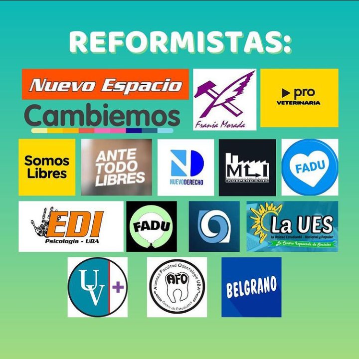 ChristianCasti_'s tweet photo. Esta es la CASTA UNIVERSITARIA:
Como militantes liberales, es importantisimo involucrarnos y disputar espacios de poder que han sido cooptados por la izquierda, dentro de ellos, está la UBA. https://t.co/uD7yWzHqCG