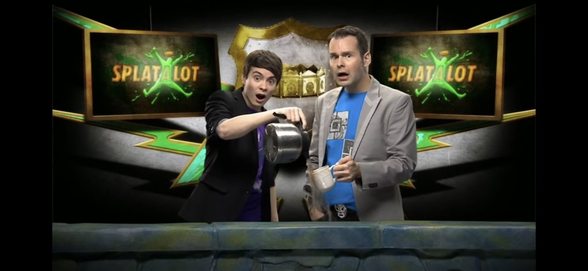 Haunted_Haunter's tweet photo. Splatalot! Is the greatest TV show ever and that’s a hill I will die on #Splatalot #Thorne #Kookaburra #Skabb #MattChin #JasonAgnew #Ballista #Gildar https://t.co/WKLp5sMdsf