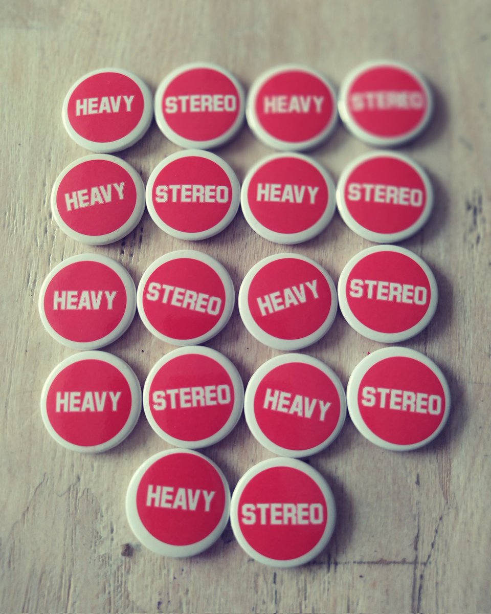 HeavyStereo's tweet photo. Who remembers these badges we did back in the day and who still has them? https://t.co/bnzT6feVyQ