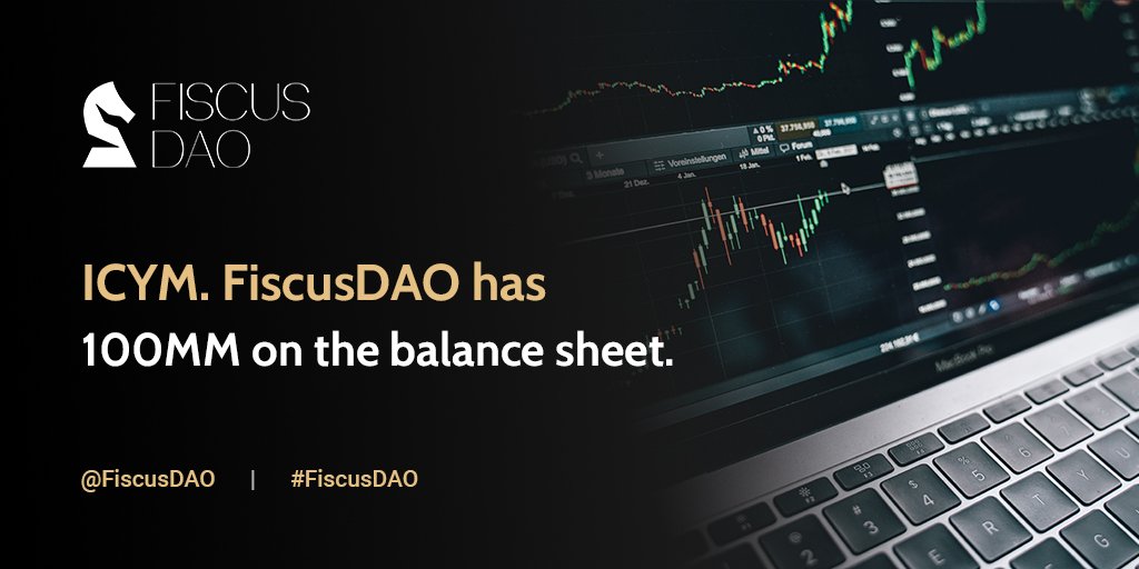 Want to know how having $100MM on the balance sheet feels? Well, ask #FiscusDAO! We are ramping up for a successful Thursday launch! Don’t blink! This is going to be HUGE! #FiscusDAO #LaunchReady $FISC