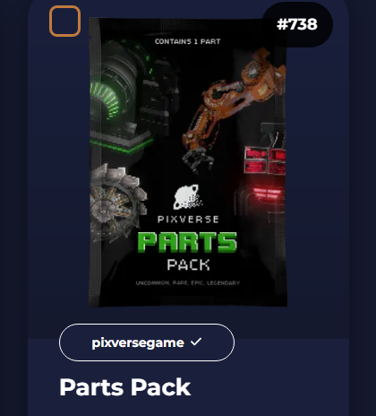 Dub_wizard's tweet photo. 🎉Get ready for the drop and #NFTGame launch on the 31st at 20h UTC!
#giveaway 4 Parts Pack!🥳

- Flw @Pixverse00 @Dub_wizard 

- RT #WAX adr👇

- Ends in 72h gl🙏

👉https://t.co/3hhCDAGkWi to get whitelisted

#NFT #NFTs #NFTCommunity #nftcollector  #Giveaways @WAX_io @AtomicHub https://t.co/aVCIkUsePK