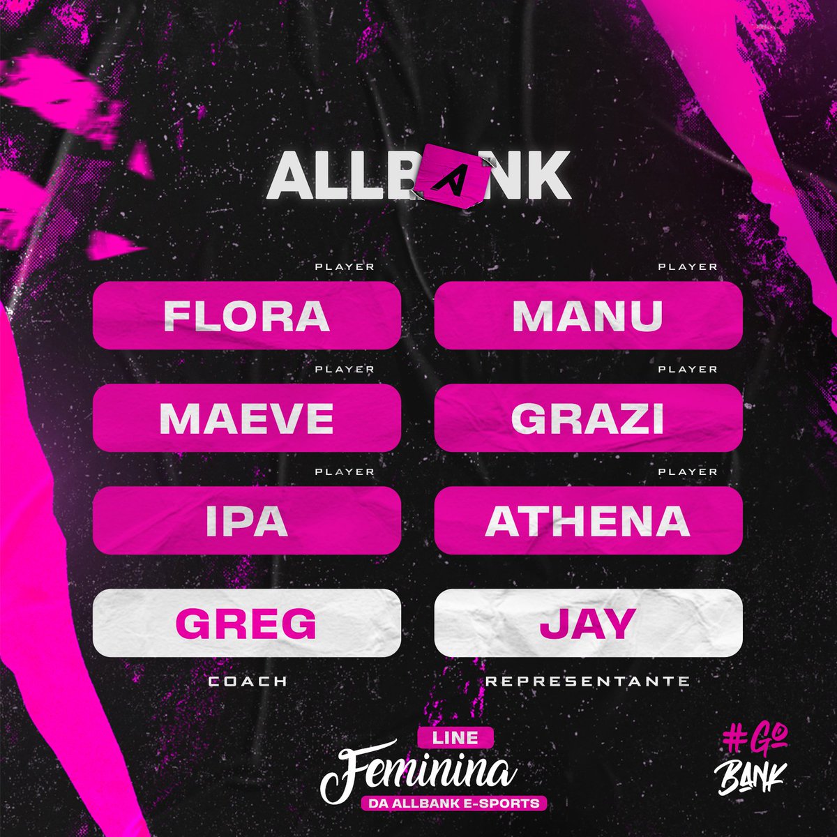 Nossa line já está pronta para a #CPNDELAS de logo mais 💪🔥 Alô, <a href="/copanobru/">Copa Nobru</a>, minhas meninas estão chegando!