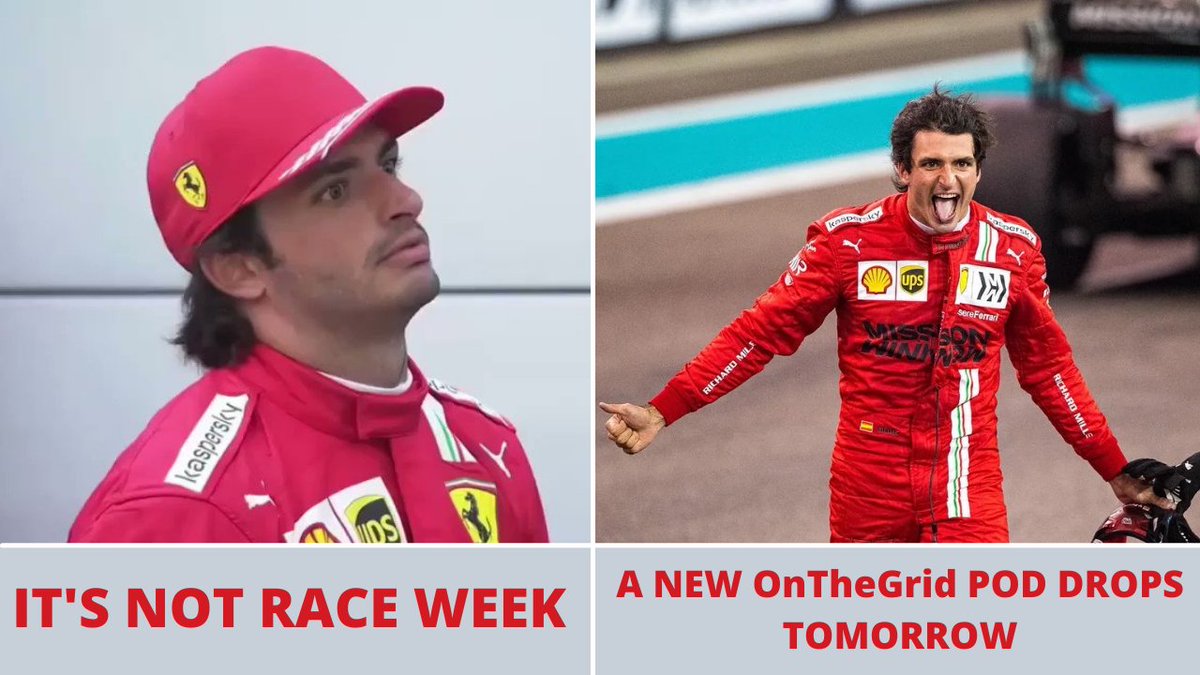 OnTheGridPod's tweet photo. Even though it is not race week, you will all be glad to know that a new podcast episode will be dropping on Thursday evening as we discuss the #SaudiArabianGP 

Keep your eyes peeled for the release of the new episode on Thursday at 6pm BST!

#F1 #Formula1 #OnTheGridPod https://t.co/7WuKaGFLRH